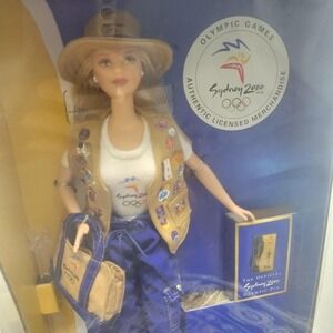 2000 Sydney Olympics Barbie‎ doll - vintage collectible new in box